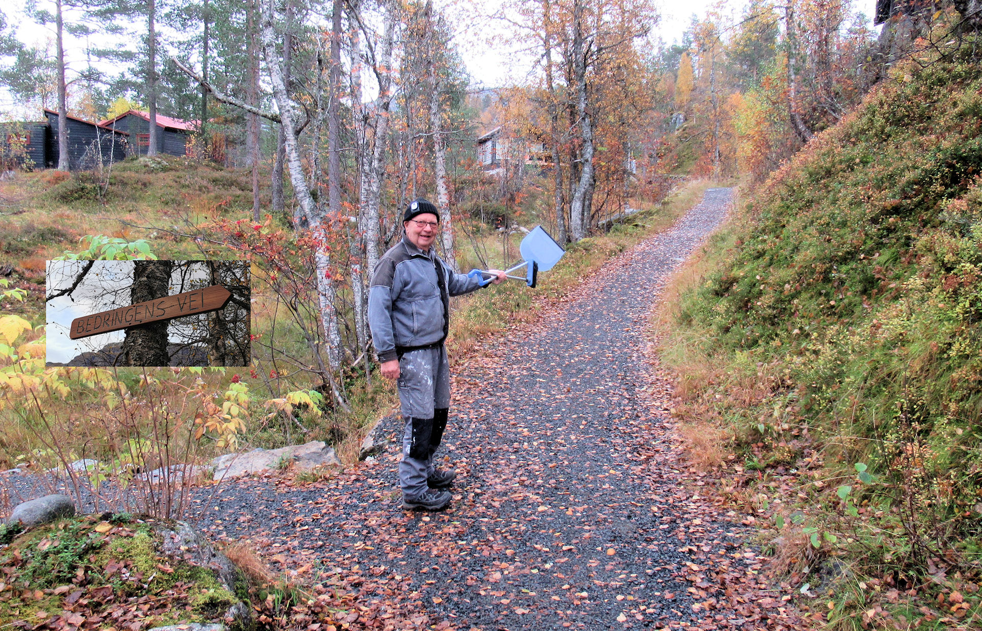 Path to cabin